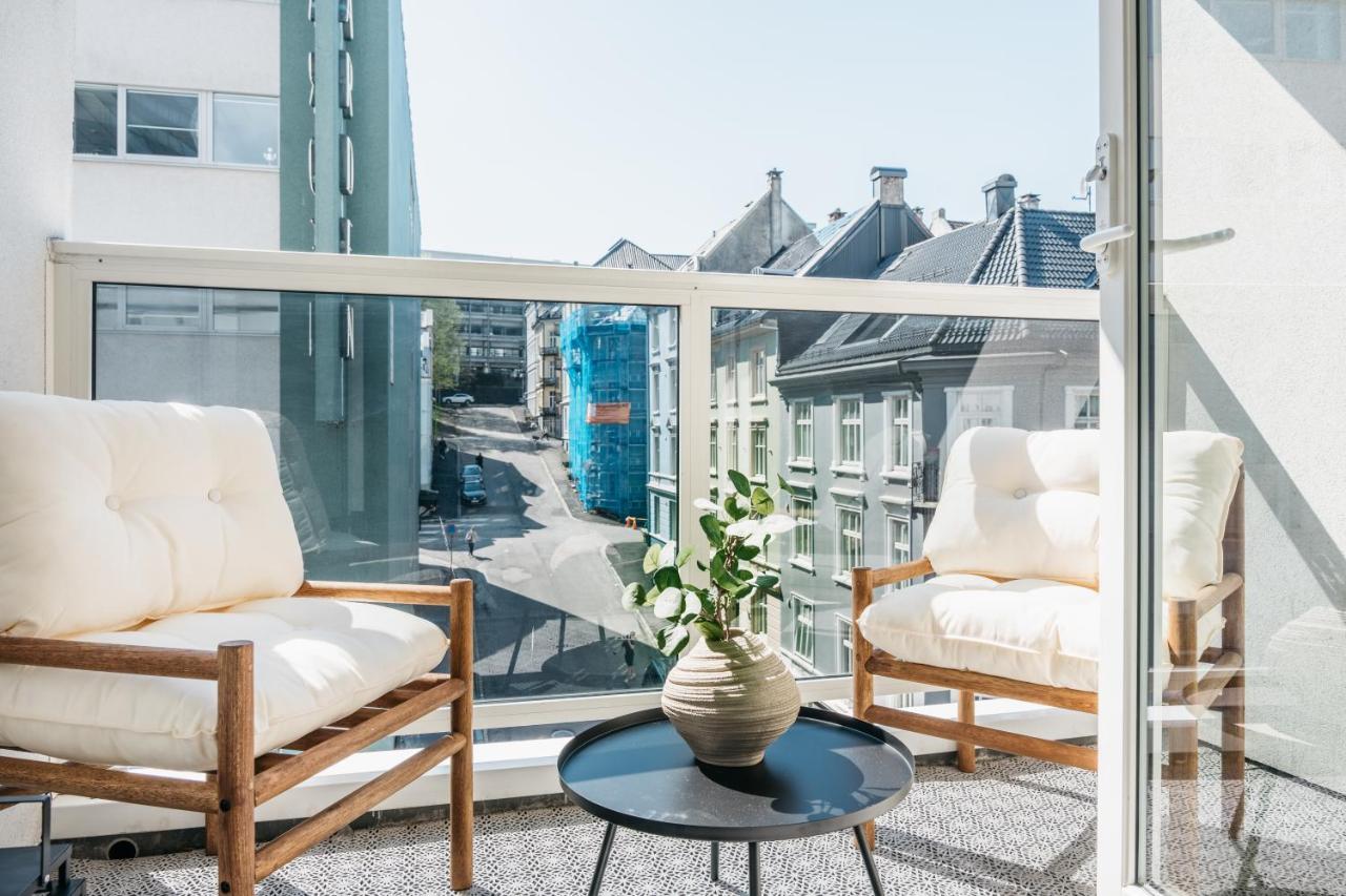 Stay Urban - Scandinavian Comfort With Private Balcony Μπέργκεν Εξωτερικό φωτογραφία