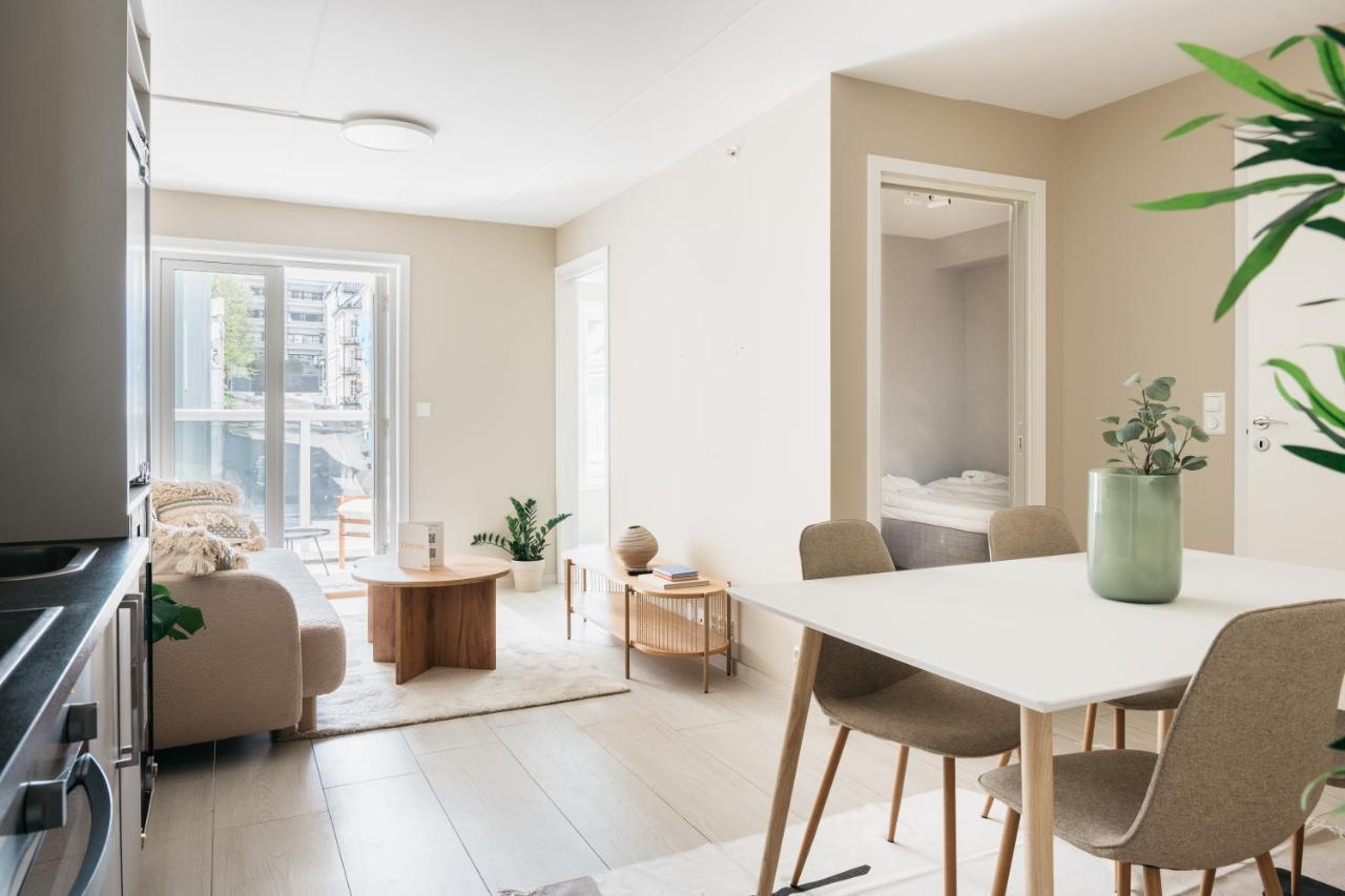 Stay Urban - Scandinavian Comfort With Private Balcony Μπέργκεν Εξωτερικό φωτογραφία